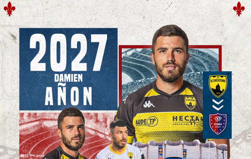Damien Añon, Biterrois jusqu'en 2027