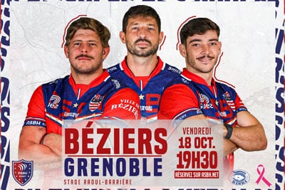 ASBH vs GRENOBLE – Billetterie ouverte