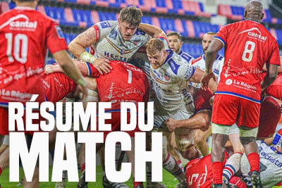 AURILLAC vs ASBH Béziers – Le résumé en vidéo