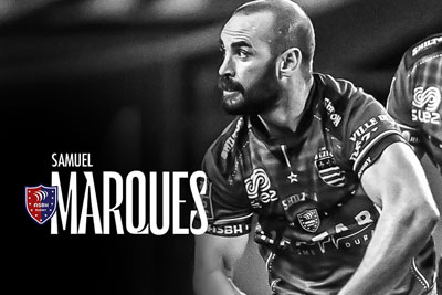 Samuel Marques, élu meilleur joueur de PRO D2