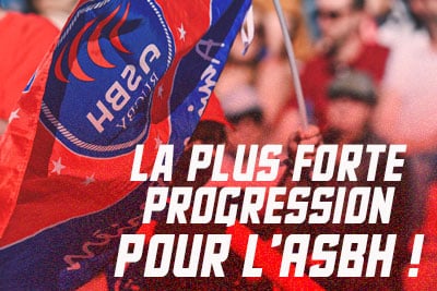 Affluences TOP 14 / PRO D2 :  la plus forte progression pour l’ASBH !