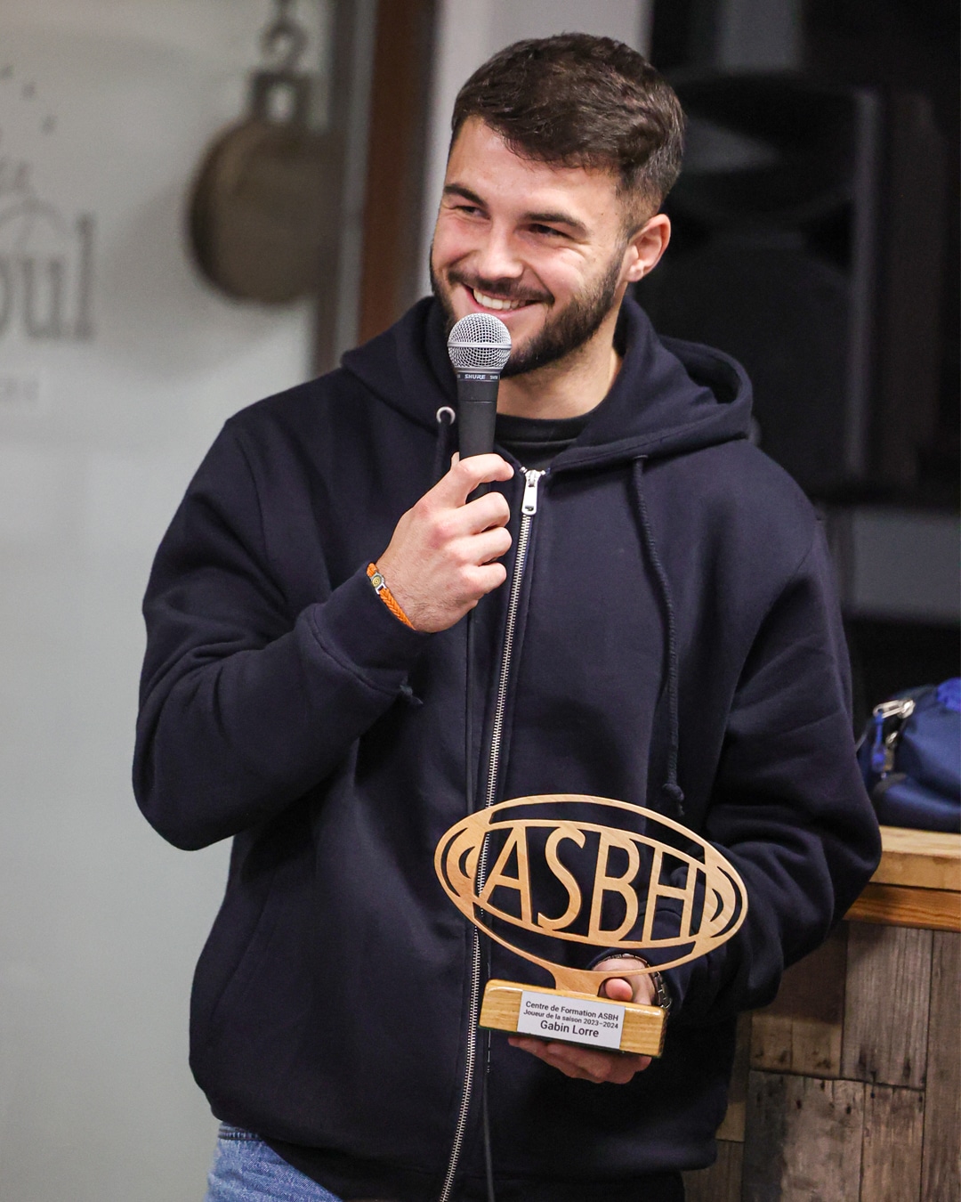 Gabin Lorre Lu Meilleur Joueur Du Centre De Formation Pour La Saison Asbh Le